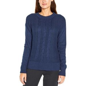 Banana Republic Classic Blue Crew Neck Sweater
